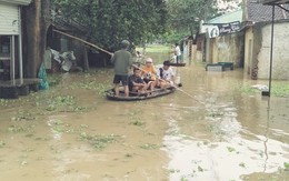 Thanh Hóa: Hàng nghìn hộ dân chạy lụt trong đêm