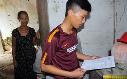Cậu học trò thiếu cha, vắng mẹ đỗ ĐH Bách khoa HN nhưng không có tiền nhập học