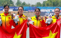 4 cô gái giúp Việt Nam có HC vàng đầu tiên tại Asiad 2018