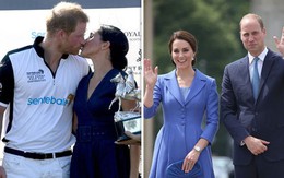 Sự khác biệt trong cách thể hiện tình yêu của Harry-Meghan và William-Kate