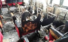 Công an điều tra vụ hội trường UBND bốc cháy sau tiếng nổ lớn