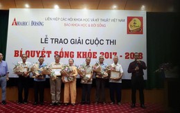 Trao giải cuộc thi “Bí quyết sống khỏe”