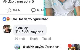 Để câu like trên Facebook, 2 đối tượng đã tung tin thất thiệt về vỡ đập thủy điện Trung Sơn