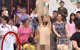 Cãi nhau với chồng, người phụ nữ mang con ra giữa đường lột đồ kêu cứu