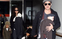 Angelina Jolie nổi giận vì Brad Pitt dần giành được quyền nuôi con