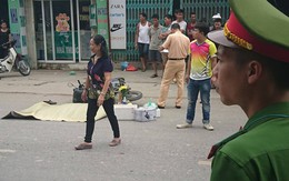 Hà Nội: Va chạm với container, nam thanh niên đi xe máy mặc áo grab bị kéo lê tử vong