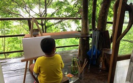 Đạo diễn trẻ bỏ Sài Gòn ra đảo sống trong căn nhà gỗ có view biển đẹp ngỡ ngàng