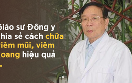 GS Đông y hướng dẫn cách chữa viêm mũi, viêm xoang hiệu quả: 5 phút/ngày, 7 ngày là khỏi