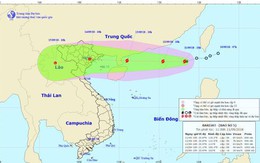 Bão số 5 vào biển Đông, miền Bắc sắp mưa lớn