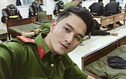 Chàng cảnh sát cơ động đẹp trai, cao 1m80 được dân mạng quan tâm