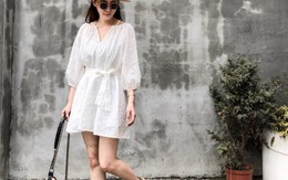 Vòng bụng lớn chỉ là chuyện nhỏ bởi đã có 5 kiểu váy liền giúp các nàng che giấu hoàn hảo