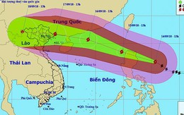 Siêu bão Mangkhut có thể khiến, 27 tỉnh/thành bị ảnh hưởng