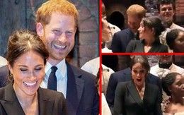 Khoảnh khắc đỏ mặt, ngượng ngùng của Meghan khi vô tình tiết lộ bí mật riêng tư này của hai vợ chồng