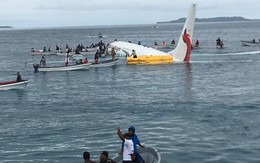 Máy bay trượt khỏi đường băng rơi xuống biển: Có 4 công dân Việt Nam trên chuyến bay