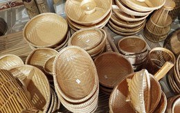 Bán rổ tre, túi cói... thu gần 190 triệu USD trong 8 tháng