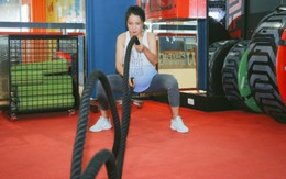 Thai phụ Sài Gòn tập gym, nâng tạ đến ngày sinh con