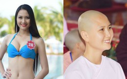 'Người có mái tóc đẹp nhất' Hoa Hậu Việt Nam 2014 đi tu