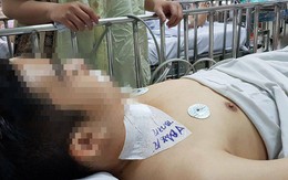 Thiếu niên bị đâm thủng cổ lúc nhà cúng cô hồn giờ ra sao?