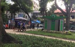 Hà Nội: Phát hiện nam công nhân xây dựng tử vong trong nhà vệ sinh công viên Paster