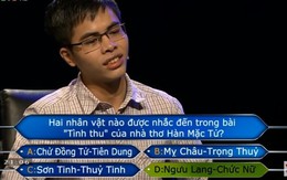 9X thi 30 điểm đại học giành thưởng cao nhất 'Ai là triệu phú 2018'