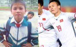 "Người hùng" Quang Hải gửi lời xúc động đến cha nuôi đã khuất khi U23 Việt Nam vào tứ kết