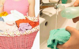 Quần áo nhanh hóa "giẻ rách" vì những sai lầm chị em thường mắc khi giặt bằng tay