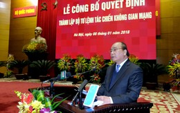Việt Nam chính thức có Bộ Tư lệnh tác chiến không gian mạng