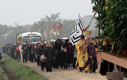 Tang lễ Chủ tịch huyện Quốc Oai tại quê nhà