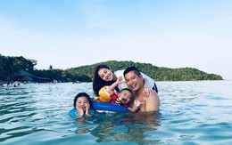 Vợ chồng Jennifer Phạm đưa hai con đi nghỉ dưỡng ở Phú Quốc