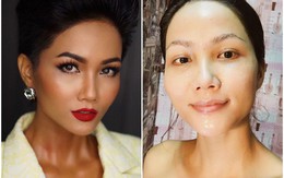 Cận cảnh nhan sắc không son phấn của Hoa hậu Hoàn vũ Việt Nam H'hen Niê