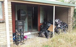 Bị yêu cầu chuyển đi, hai vợ chồng để lại cho chủ nhà núi rác và cả tủ thịt thối