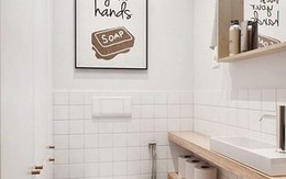 Cách sắp xếp thông minh cho nhà tắm, nhà vệ sinh “siêu nhỏ“