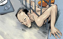 Màn vượt ngục không tưởng của tên tội phạm đồng thời là cao thủ yoga, chui qua khe cửa 15cm chỉ trong 34 giây