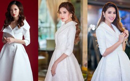 Khi hai Bông hậu cùng diện một thiết kế váy, thì Midu đụng hàng liệu còn có "cửa" cạnh tranh