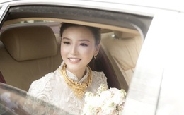 Ngọc Duyên đeo đầy vàng trong đám cưới với chồng đại gia tại Vũng Tàu