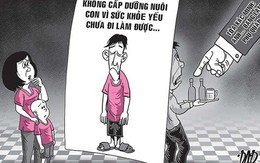 Kiện chồng cũ vì trốn cấp dưỡng nuôi con