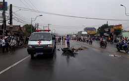 Cán nam thanh niên tử vong, tài xế xe tải nhanh chóng rồ ga rời khỏi hiện trường