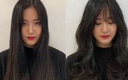 Chị em Hàn Quốc gợi ý tóc tỉa tầng xinh hợp mùa xuân