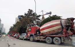 Xe tải, xe bồn “đại náo” Thủ đô dịp cận Tết: Thanh tra giao thông đường bộ ở đâu khi xe bê tông “đại náo” phố cấm?