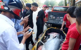 Chi hàng trăm triệu đưa “thủy quái” từ Campuchia về Việt Nam ăn Tết Kỷ Hợi