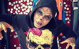 Dị nhân 'hộp sọ sống' tiếp tục gây sốc