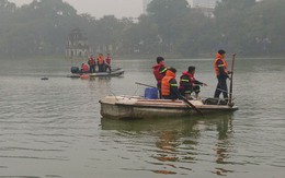 Nam thanh niên bất ngờ nhảy xuống hồ Gươm, bơi ra xa và tử vong