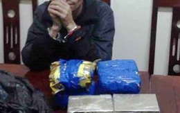 Nghệ An: Bắt giữ một đối tượng đang mua bán trái phép 8 bánh heroin