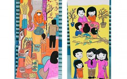 Lớp học trang hoàng đón xuân quá đẹp mắt khiến mọi người phải thốt lên: Tết về thật rồi!