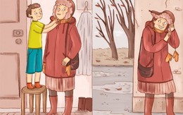 Loạt tranh vui khi con đổi vai với bố mẹ