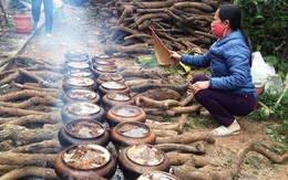 Cả làng tất bật nổi lửa kho cá