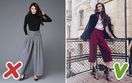 5 lỗi mặc quần culottes mà chị em cần tránh tuyệt đối để không biến mình thành thảm họa