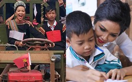 Lái công nông về nhà, ngồi bệt cổ vũ bóng đá... là những hình ảnh mới nhất của H'hen Niê