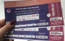 "Săn" vé chợ đen sát trận Việt Nam - Malaysia: Nơm nớp lo mua phải vé giả