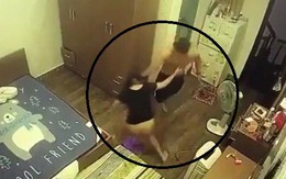 Phẫn nộ clip người phụ nữ bị lột đồ, đánh đập dã man trong phòng ngủ